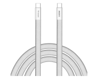 Verbatim SoftTouch USB-C to C cable 100W 120 cm - White - 1607293 - zdjęcie 1